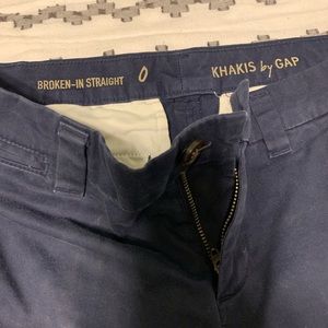 Gap Navy Khakis